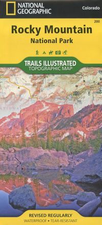 Rocky Mountain National Park Topographic Map